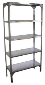 5 Tier Galvanised Shelving Unit